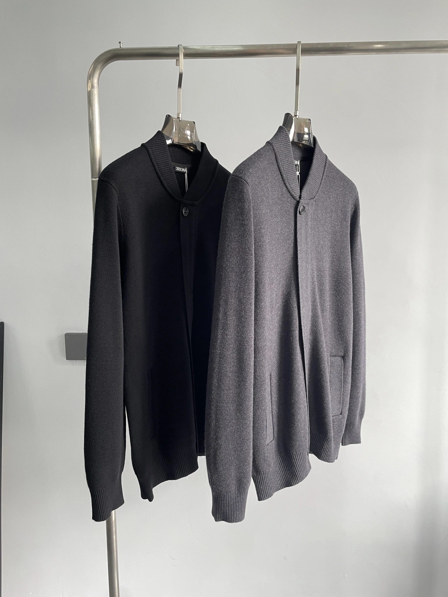 wg.luxury- 2ur25rry wool Real silk oversized 2colour item:D-F443J2322-2